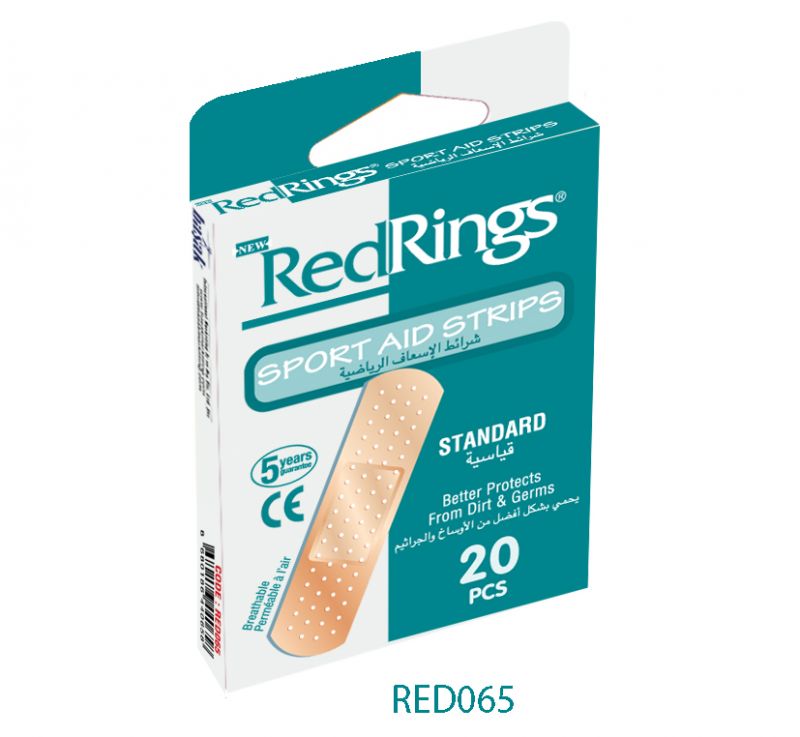 REDRINGS FIRST AID STRIPS STANDARD 20 PCS