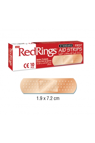 REDRINGS FIRST AID STRIPS STANDARD 10 PCS