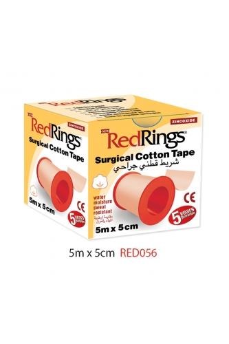 REDRINGS SURGICAL COTTON TAPE 5m x 5cm