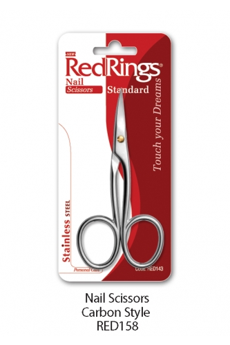 REDRINGS NAIL SCISSORS CARBON STYLE